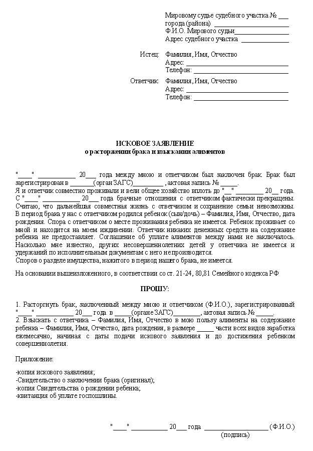 Какие условия влияют на получение алиментов на содержание жены при разводе