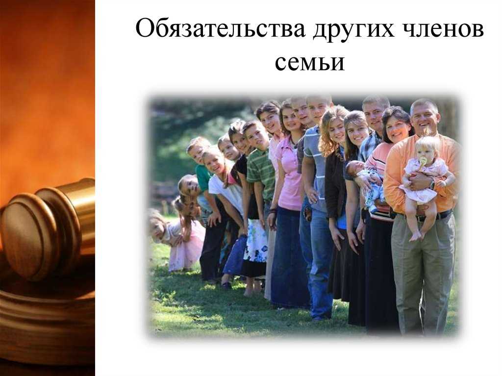 Алиментные обязательства между родителями и детьми