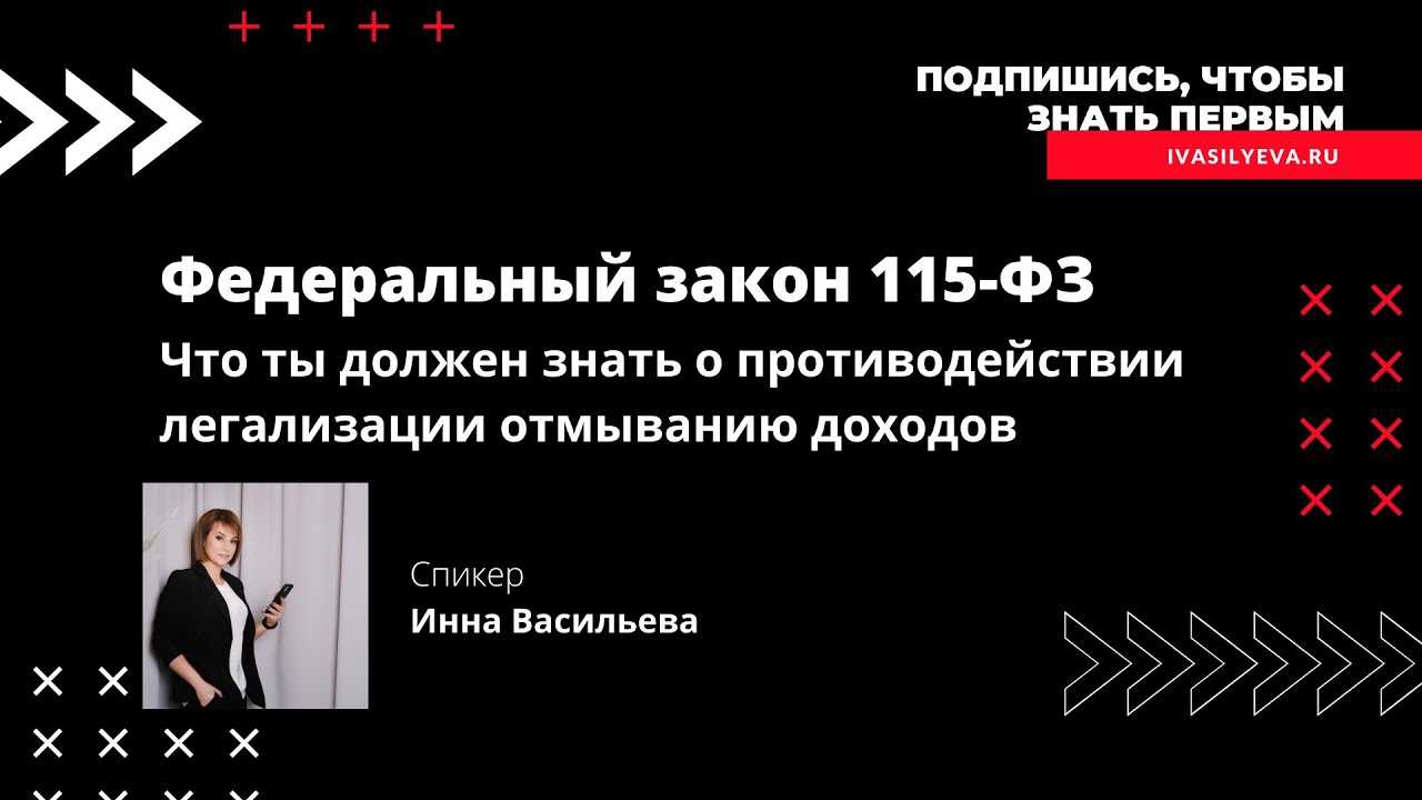 Все об изменениях в законе ФЗ 115 о противодействии легализации отмыванию доходов