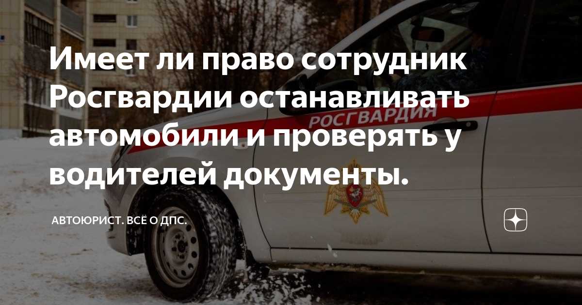 Какие полномочия имеют Росгвардия при проверке документов?