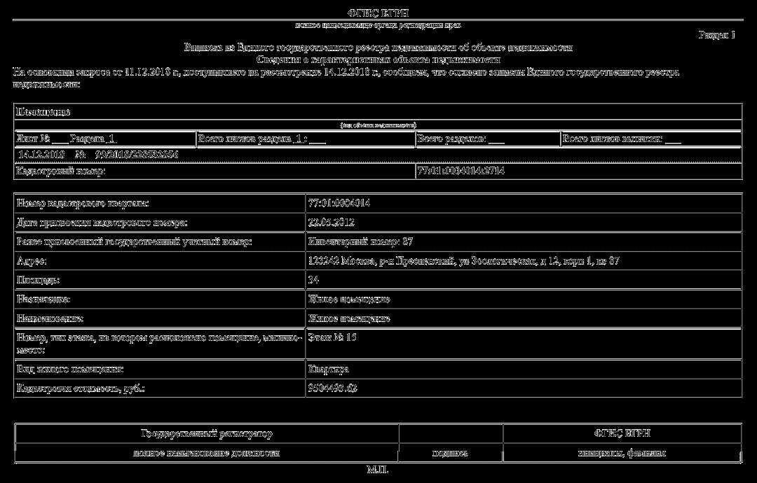 Как получить полную выписку из ЕГРН на объект недвижимости через госуслуги